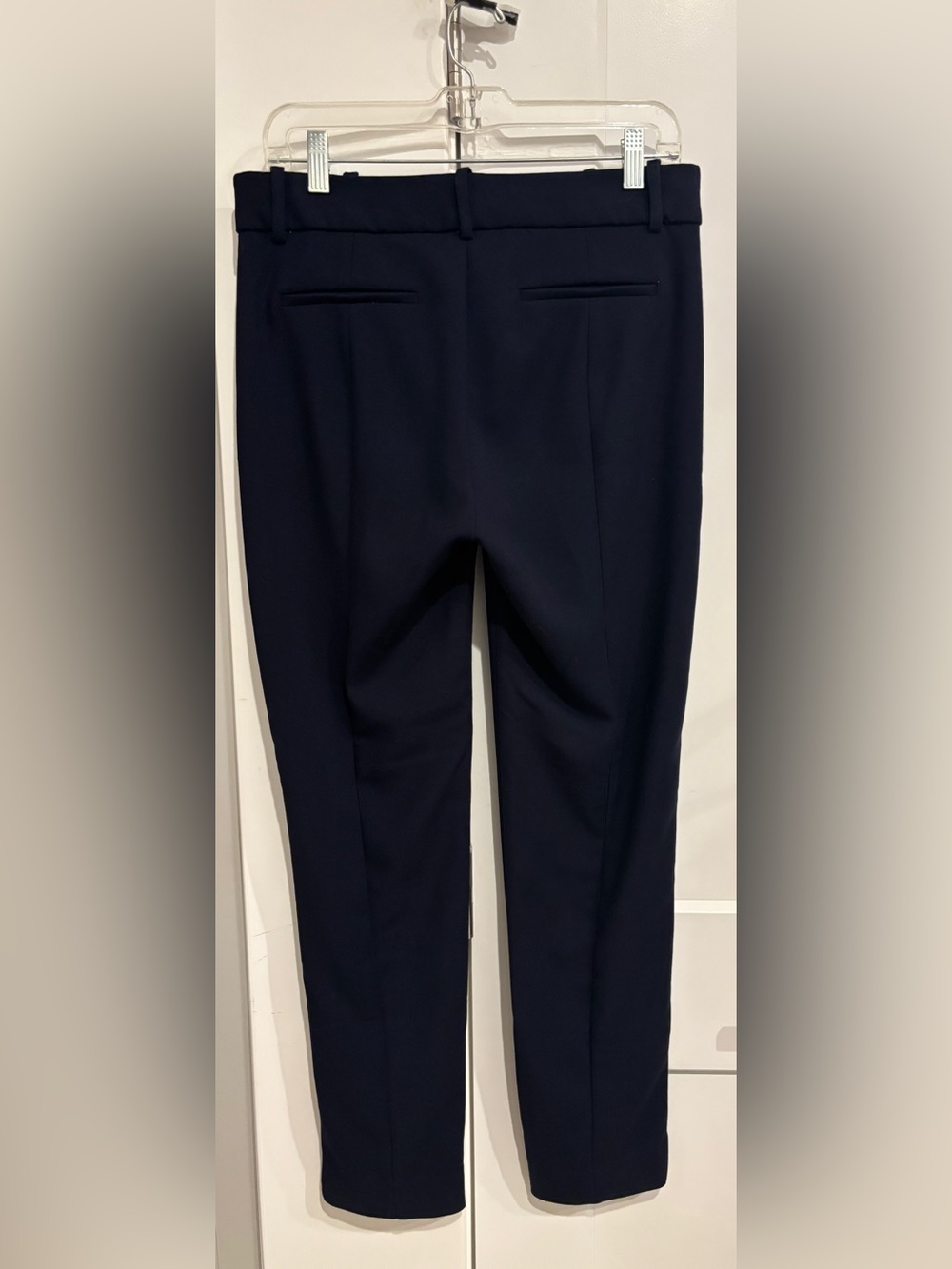 J. Crew Navy Cameron Straight-Leg Pants. Size 6Tall - Picture 2 of 8